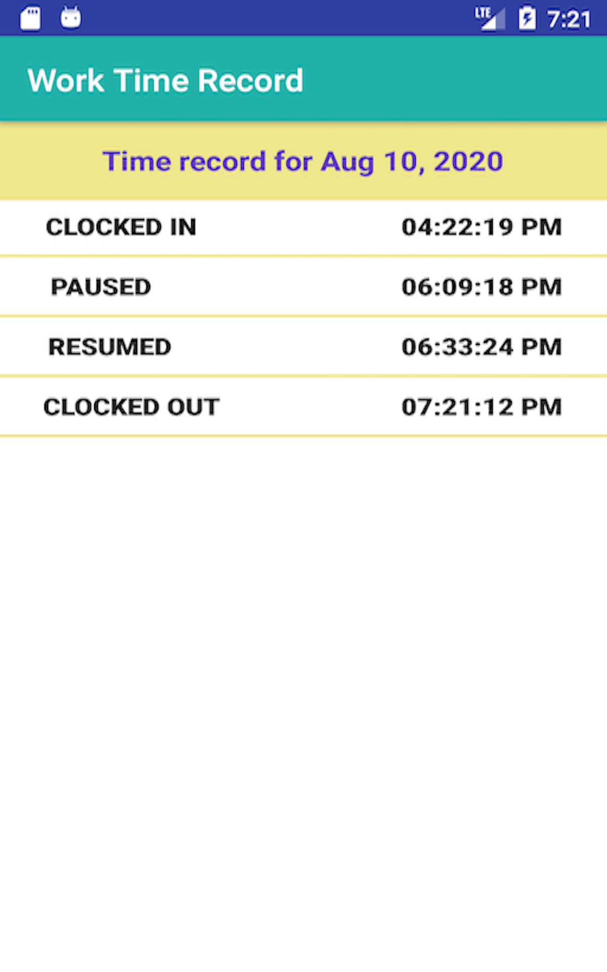 Inventory Record App  2